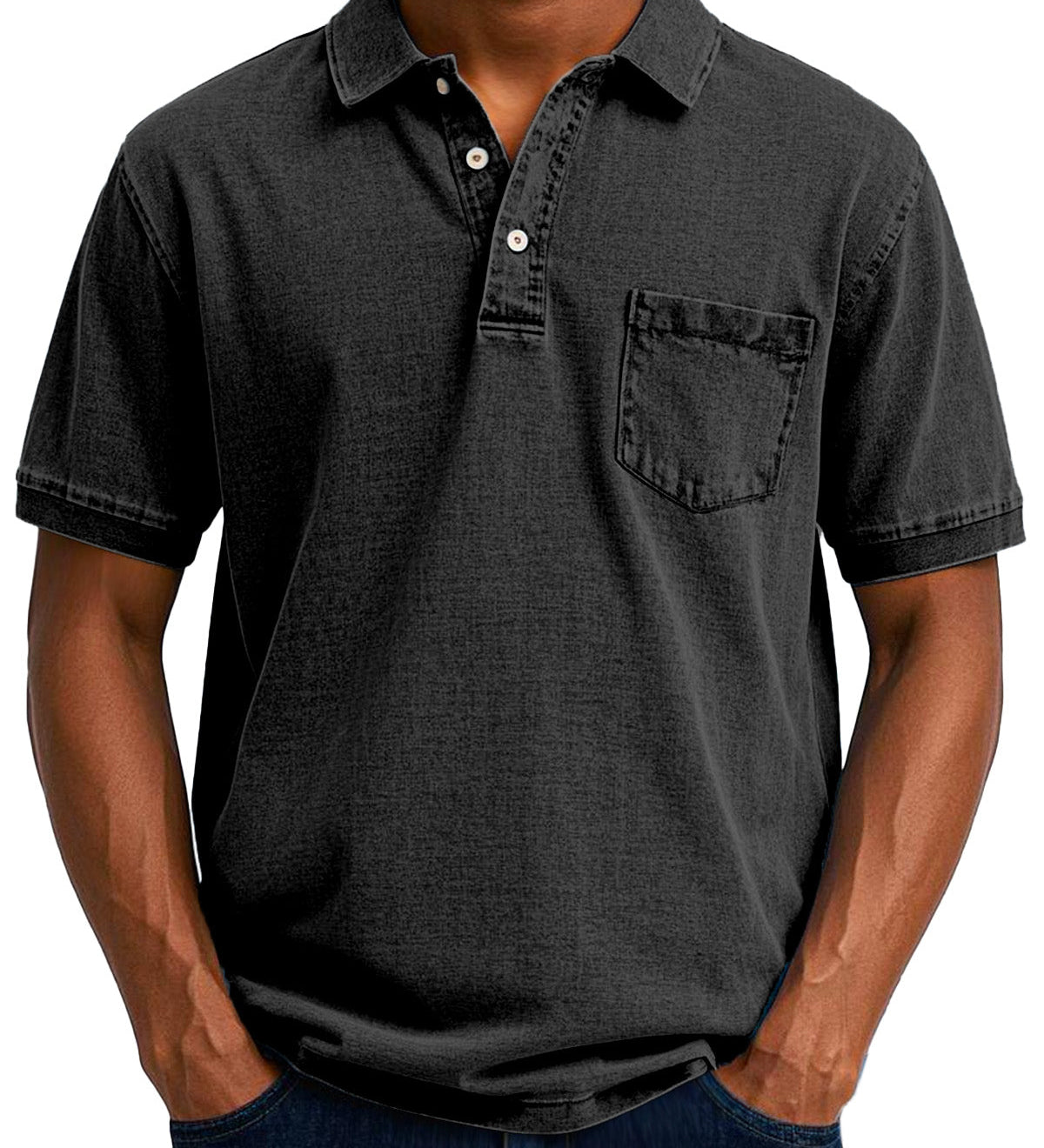 Jan – Elegantan Vintage Polo Košulja od Pamuka
