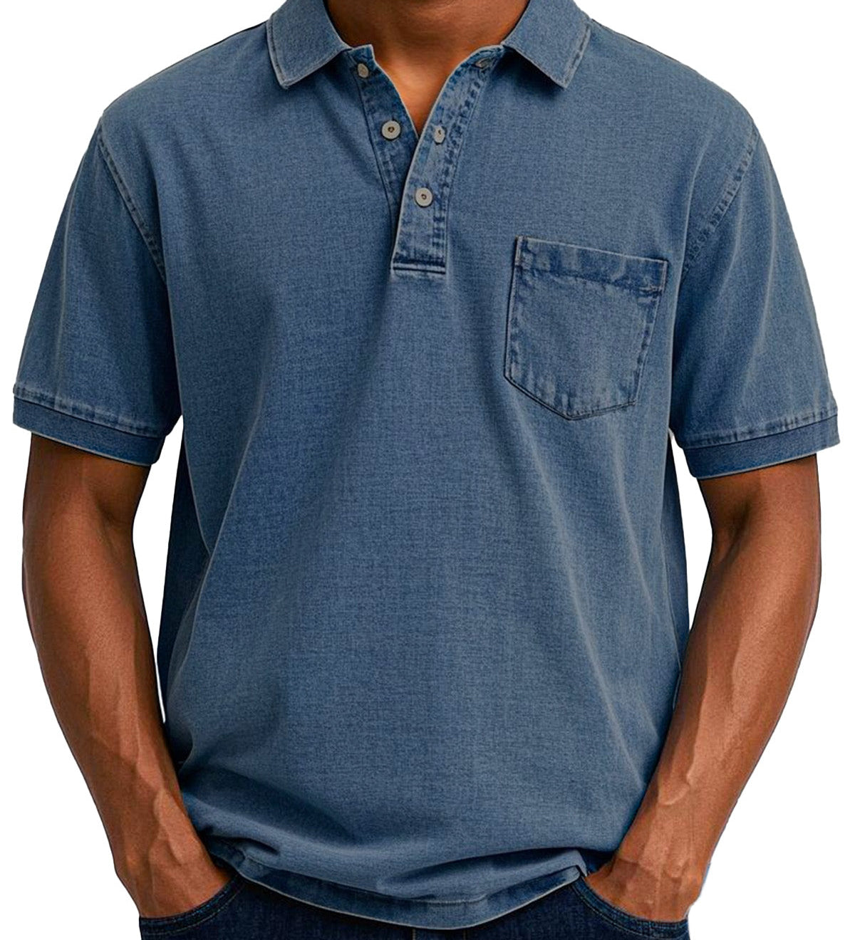 Jan – Elegantan Vintage Polo Košulja od Pamuka