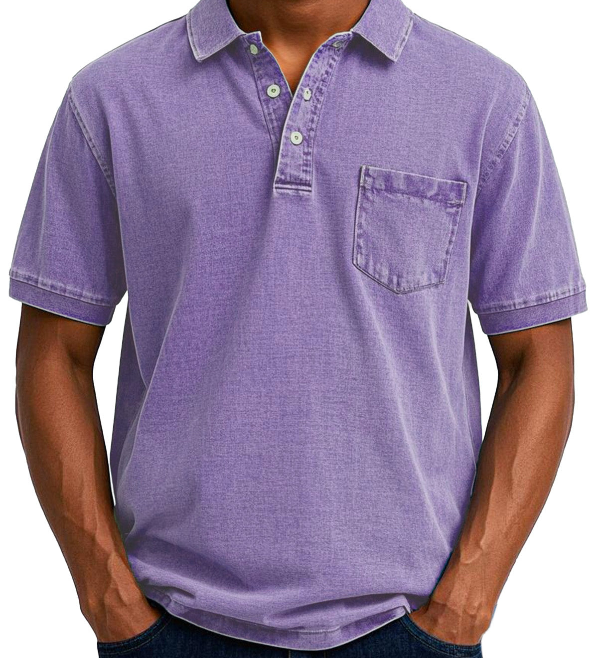 Jan – Elegantan Vintage Polo Košulja od Pamuka