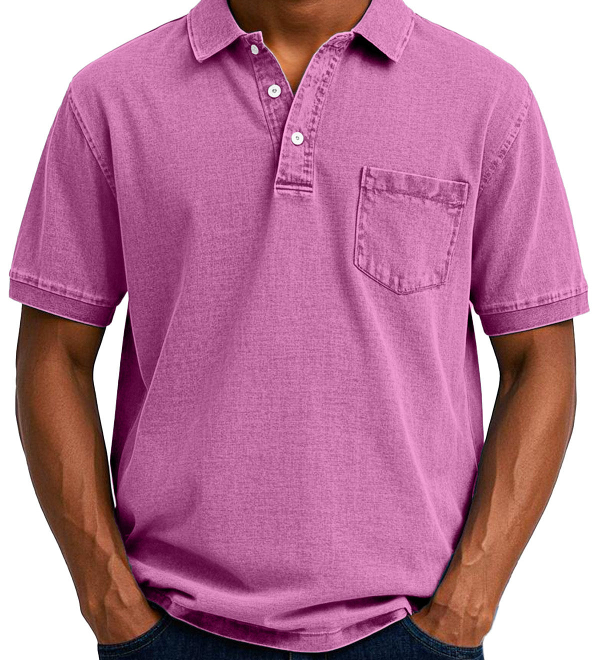 Jan – Elegantan Vintage Polo Košulja od Pamuka