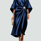Petra – Elegantna Duga Haljina od Svile