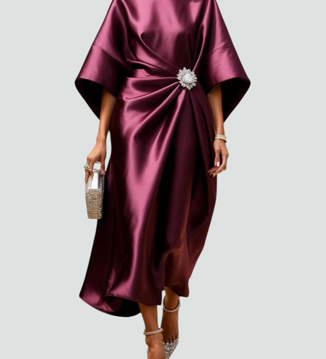 Katarina – Elegantan Duga Gala Haljina od Svile