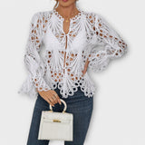 Alja – Elegantna asimetrična blusa od svile