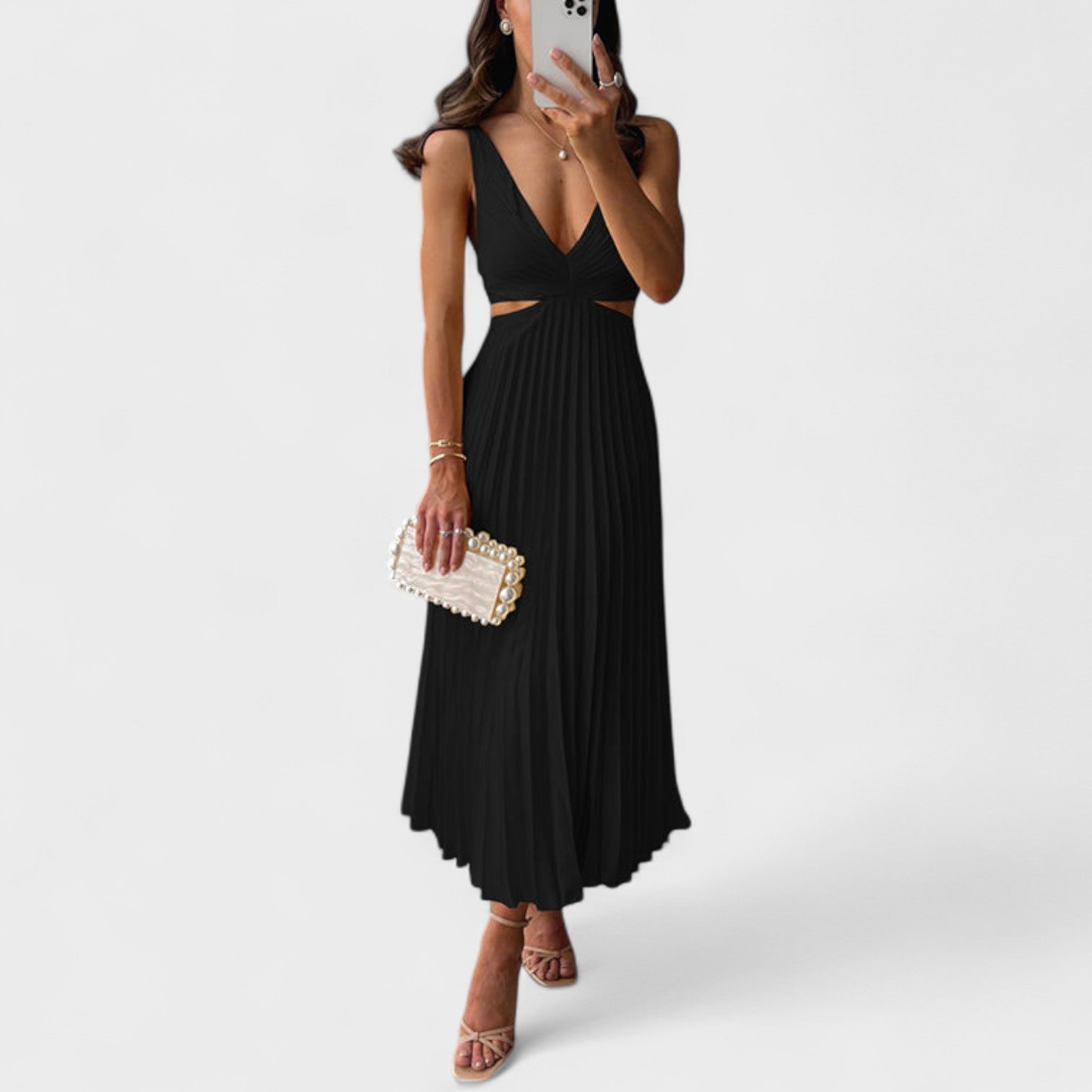 Petra – Elegantna midi haljina od svile