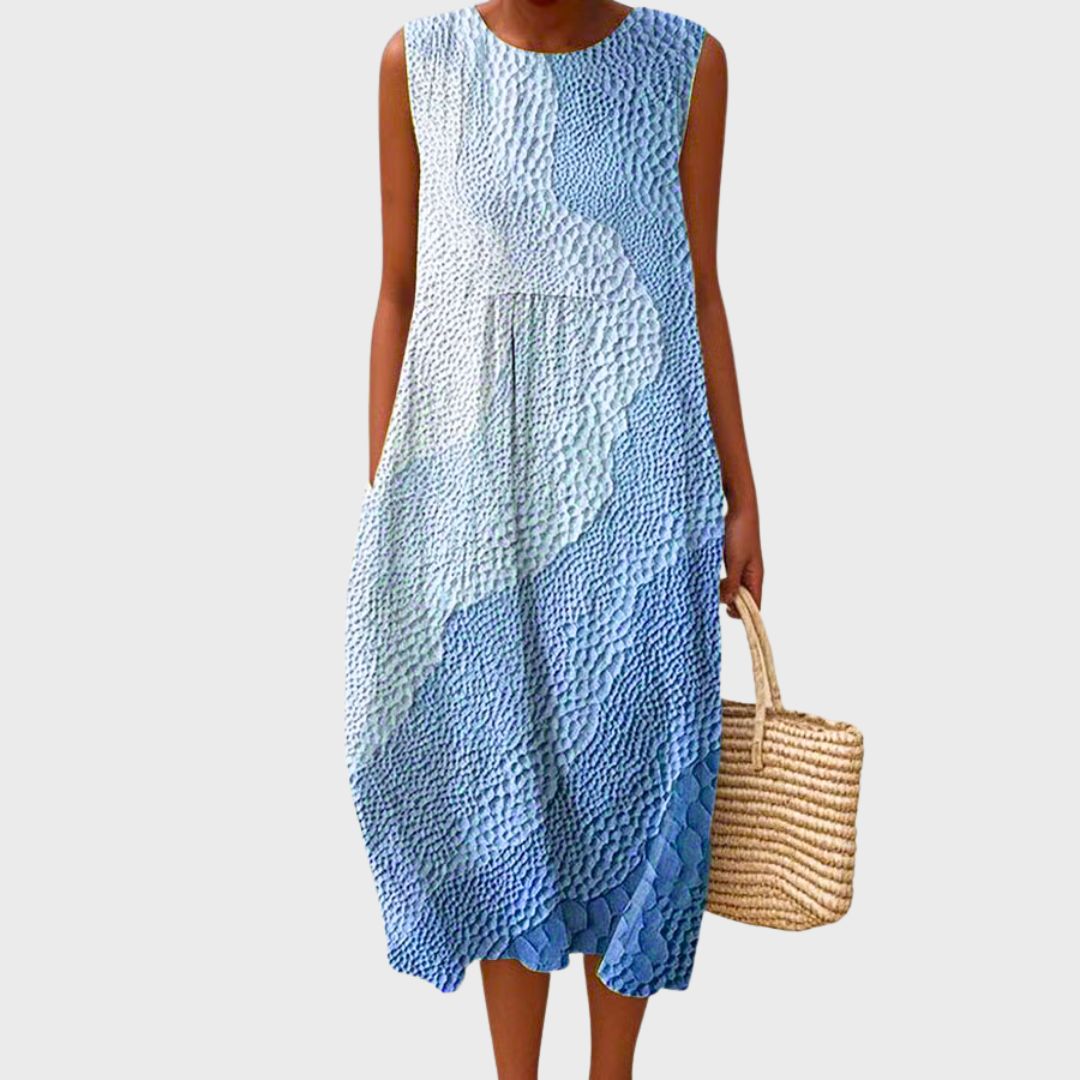 Nika – Elegantan midi haljina od pamuka
