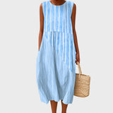 Petra – Elegantan midi haljina od pamuka