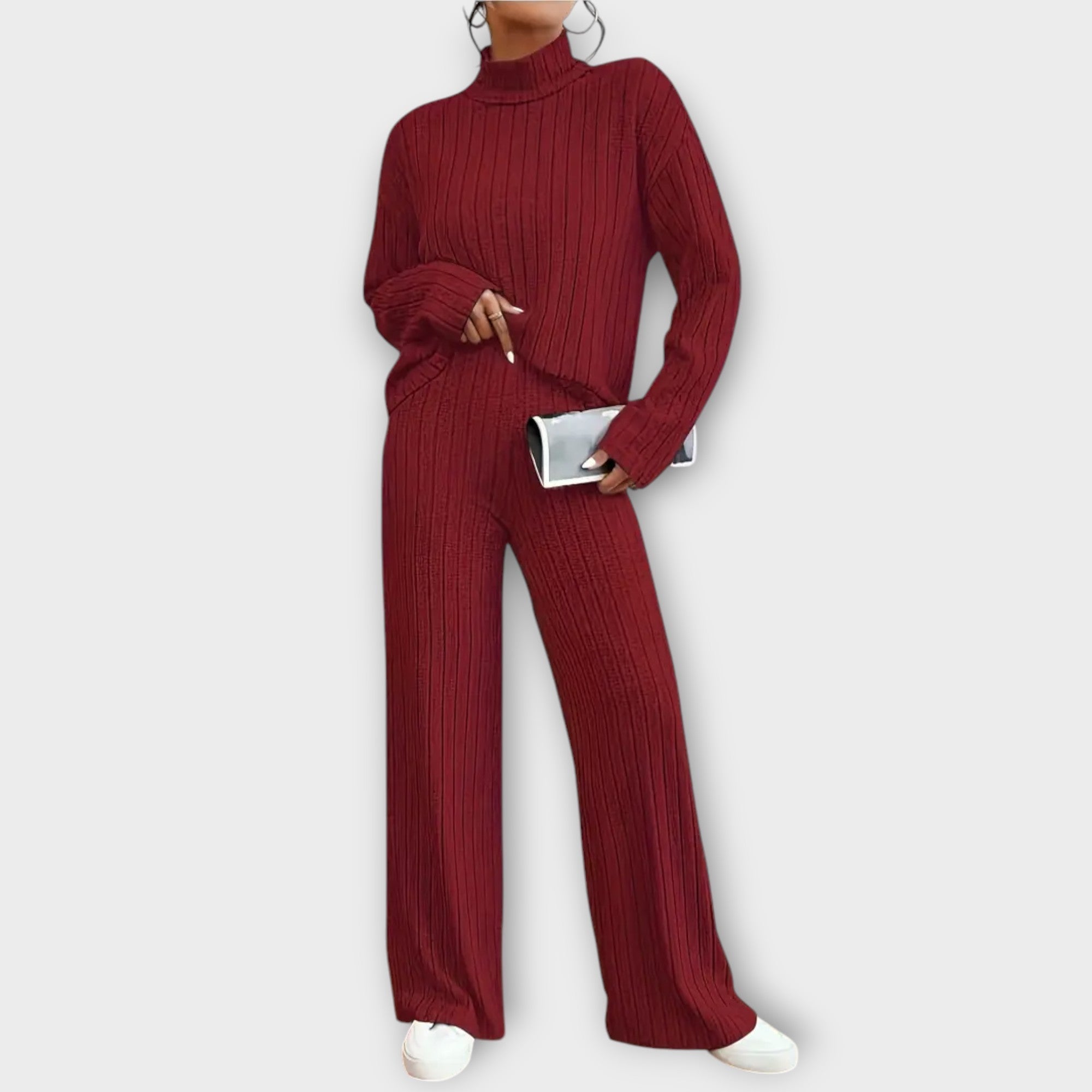 Lucija – Elegantni set od pamuka s lepršavim siluetama
