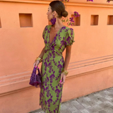 Maja – Elegantna Midi Haljina od Svile