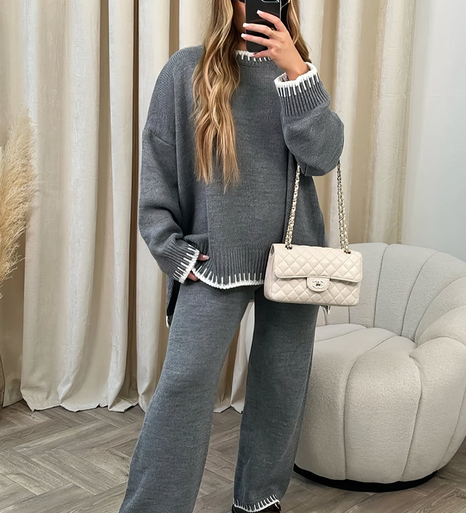 Lucija – Elegantan set od svile za opuštanje