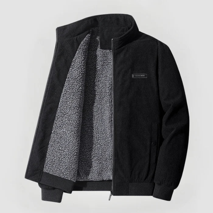 Miha – Elegantna Manchester Fleece Jakna za sofisticirane trenutke