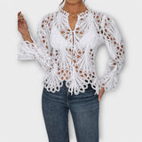 Alja – Elegantna asimetrična blusa od svile