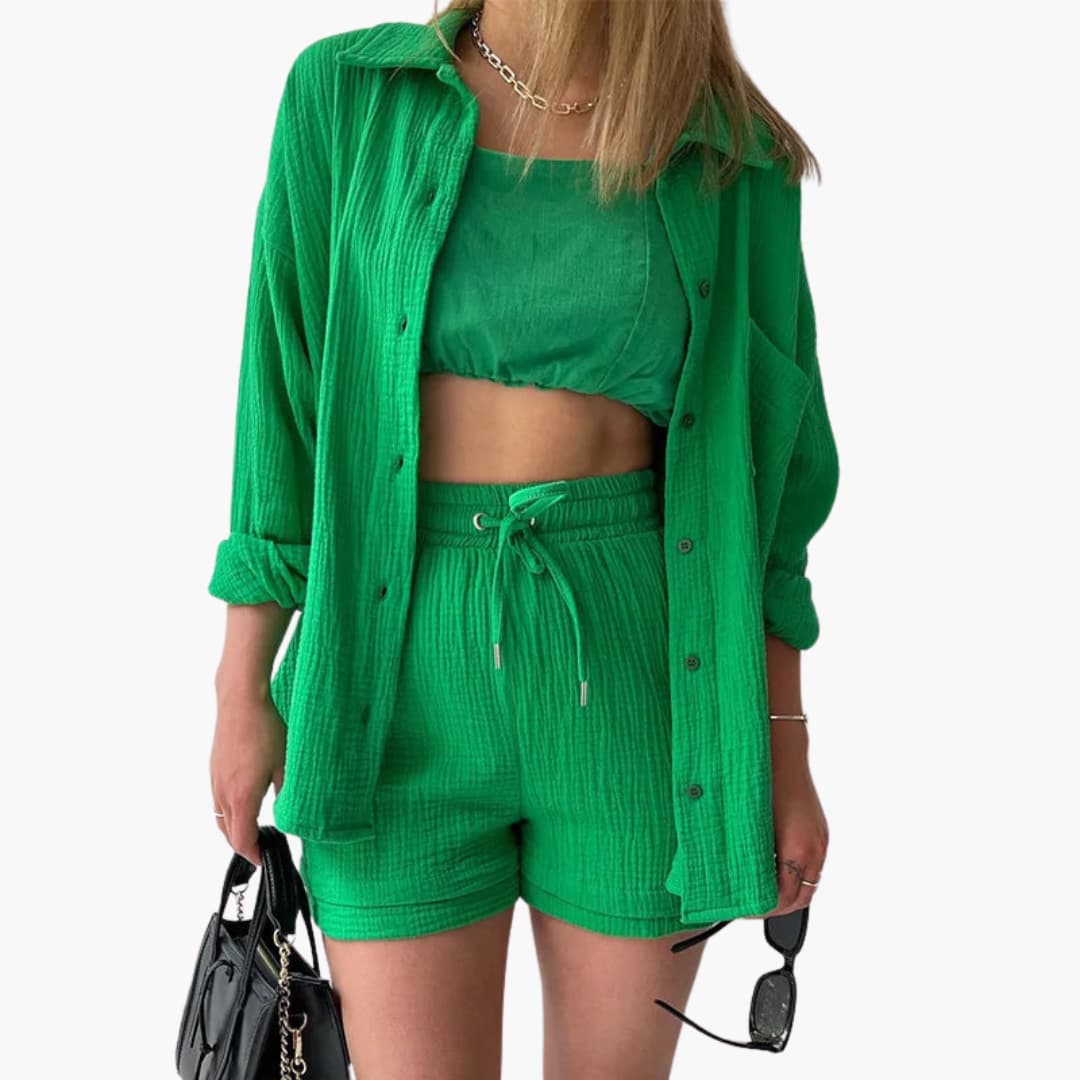Lucija – Elegantan set od dva komada od svile