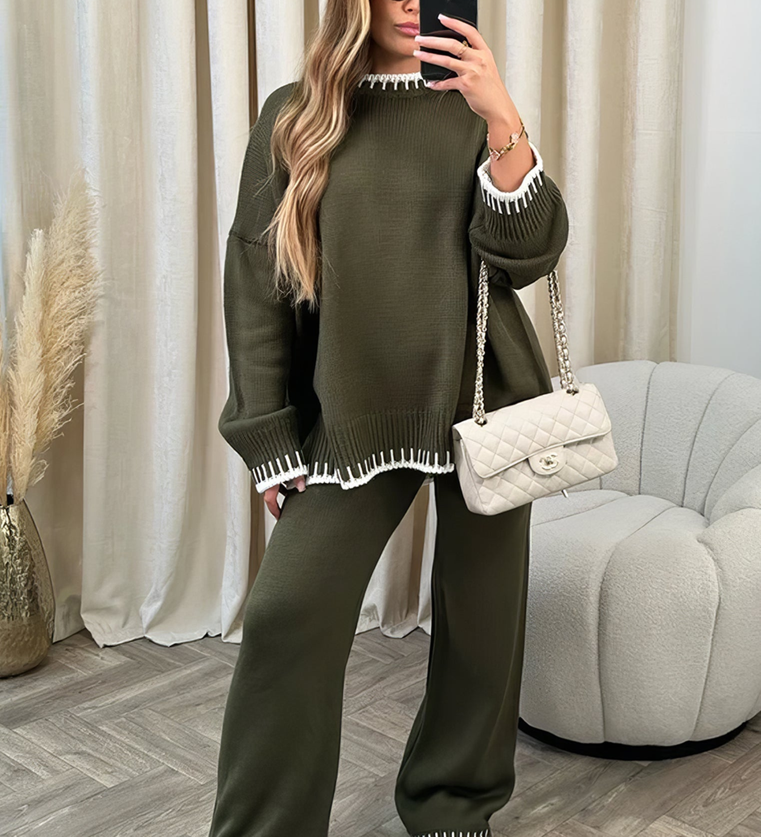 Lucija – Elegantan set od svile za opuštanje