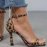 Simona – Elegantne visoke sandale s leopard uzorkom