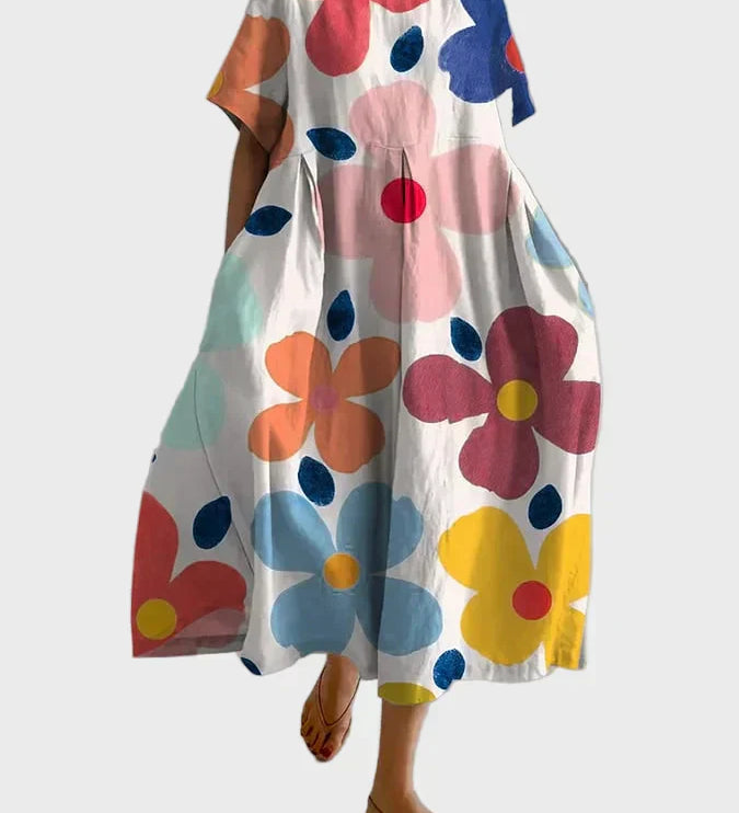 Ana – Elegantan midi haljina od svile