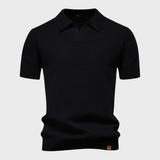 Jan – Elegantna Strukturna Polo od Svile