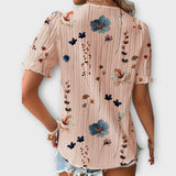 Alja – Elegantna bluza s V-izrezom od svile