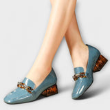 Alenka – Elegantan satenski loafers s sofisticiranim detaljima