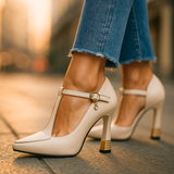 Simona – Midi haljina od svile s romantičnim čipkastim detaljima
