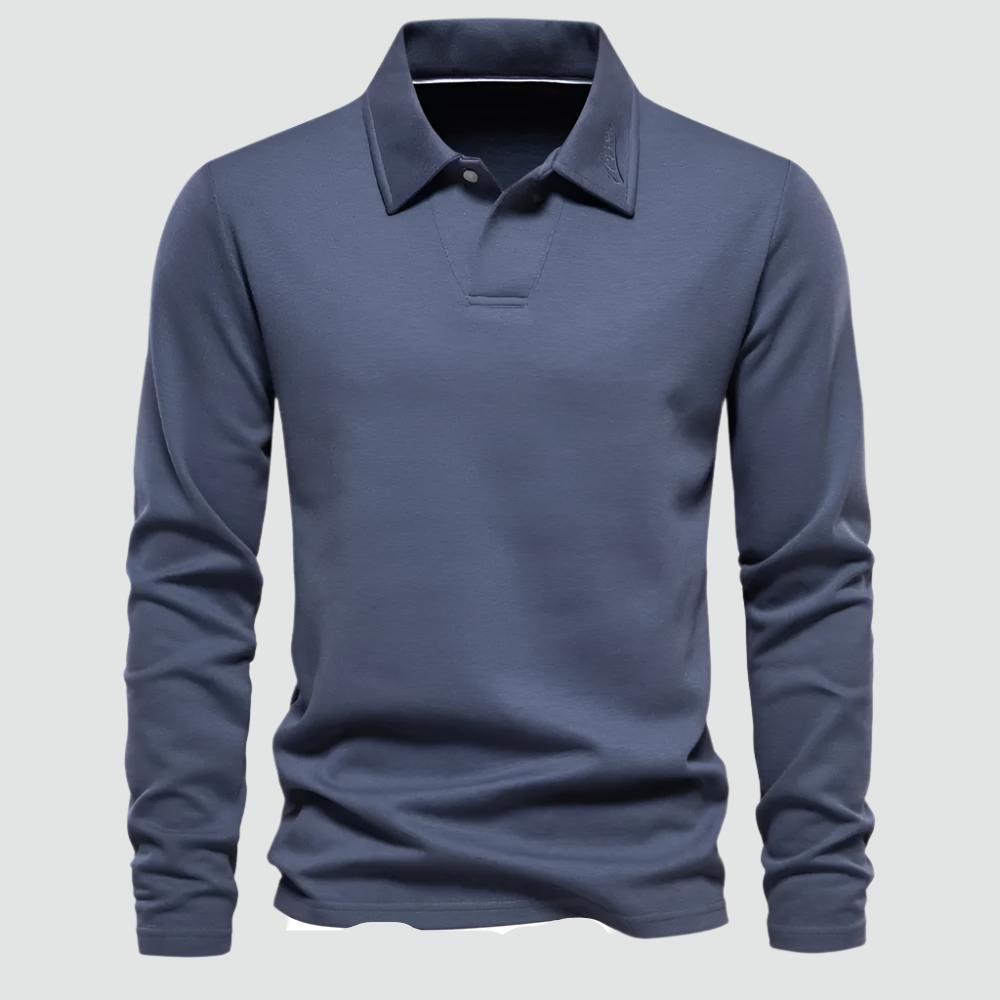 Jan – Elegantna pamučna polo majica s romantičnim detaljima