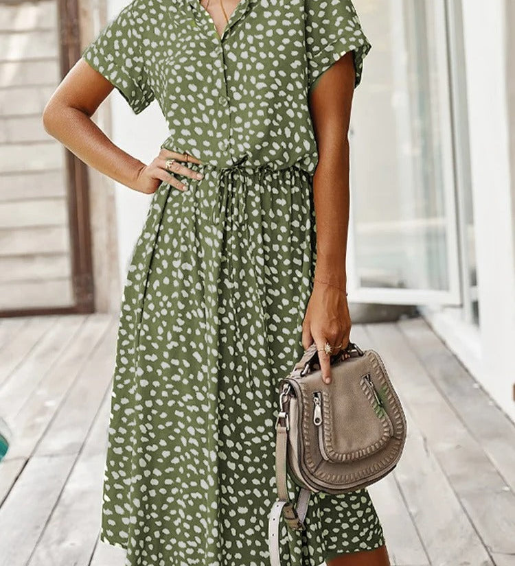 Katarina – Elegantna Midi Haljina od Svile