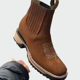 Klara – Elegantne kožne cowboy čizme s romantičnim detaljima