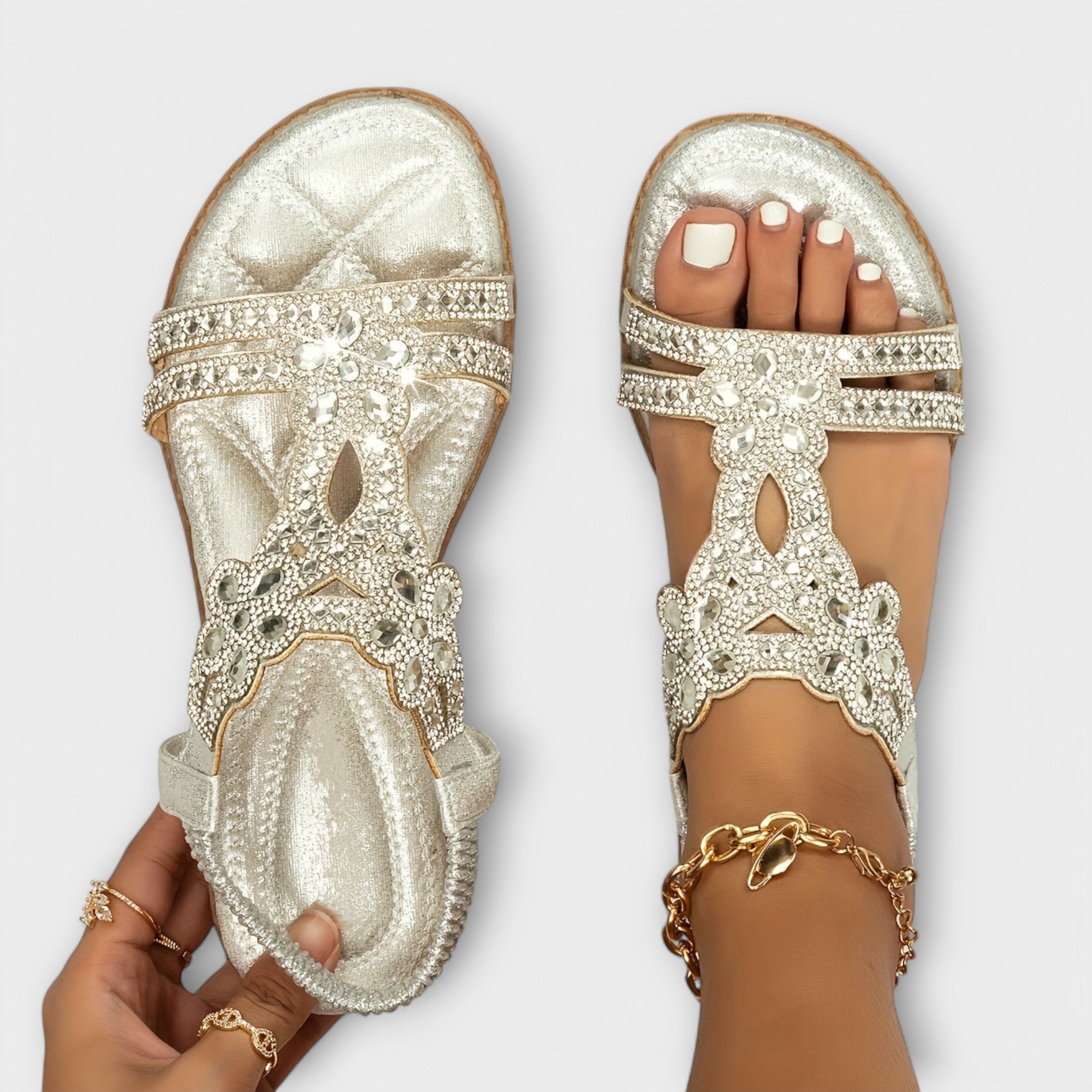 Kaja – Elegantne boho ortopedske sandale od prirodnih materijala