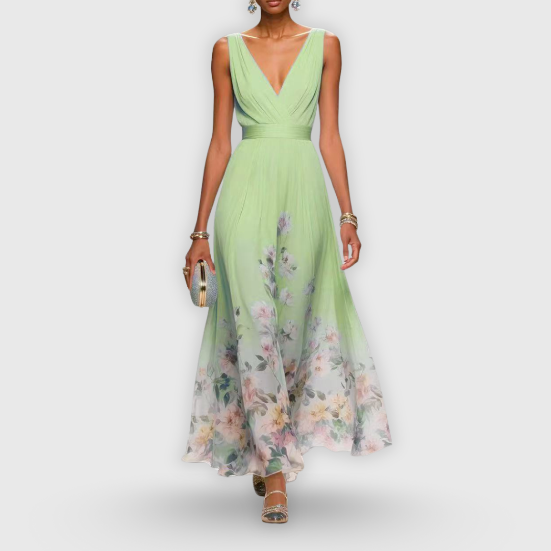 Anja – Elegantan midi haljina od svile