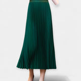 Marija – Elegantna duga plisirana suknja od satena