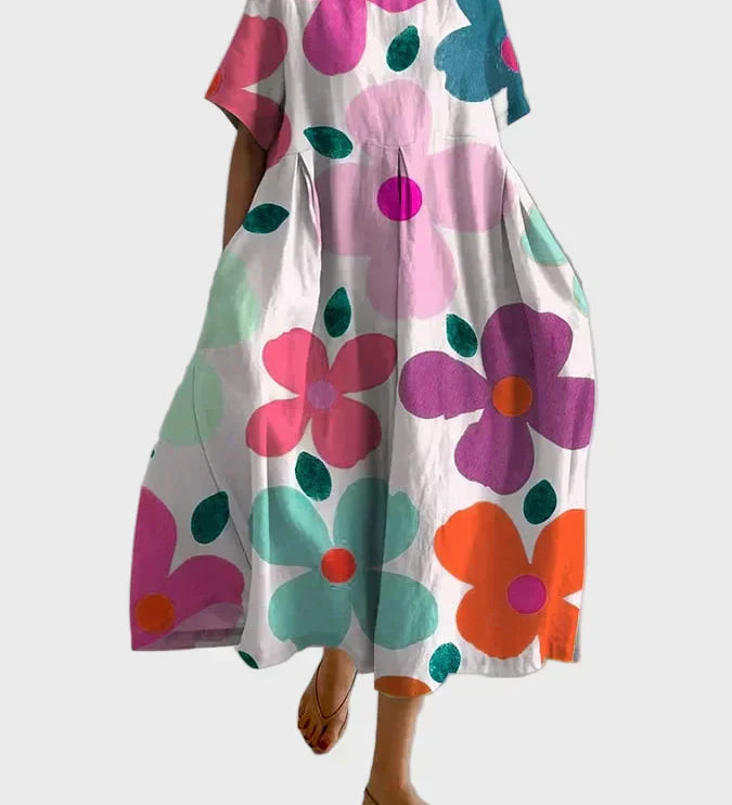 Ana – Elegantan midi haljina od svile