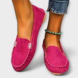 Alenka – Elegantni laneni loafers s romantičnim detaljima