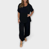 Lucija – Elegantni set od svile i čipke