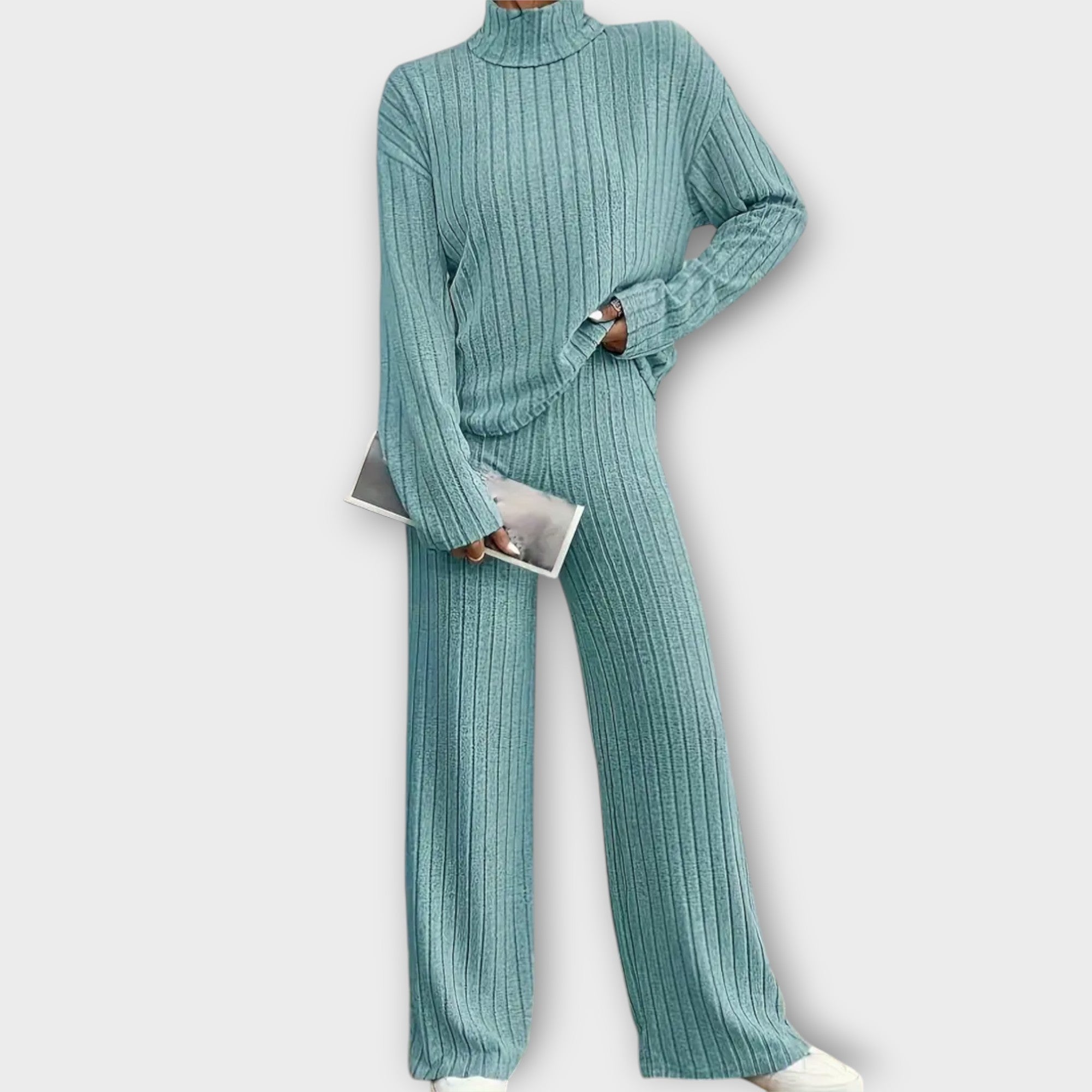 Lucija – Elegantni set od pamuka s lepršavim siluetama