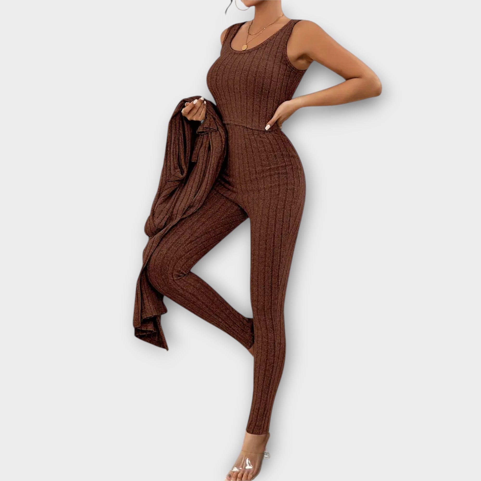 Lucija – Elegantan set od tri komada od svile