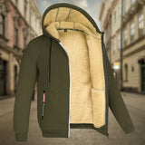 Miha – Elegantni Fleece Hoodie za Muškarce