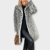 Zala – Elegantni leopard kaput od svile