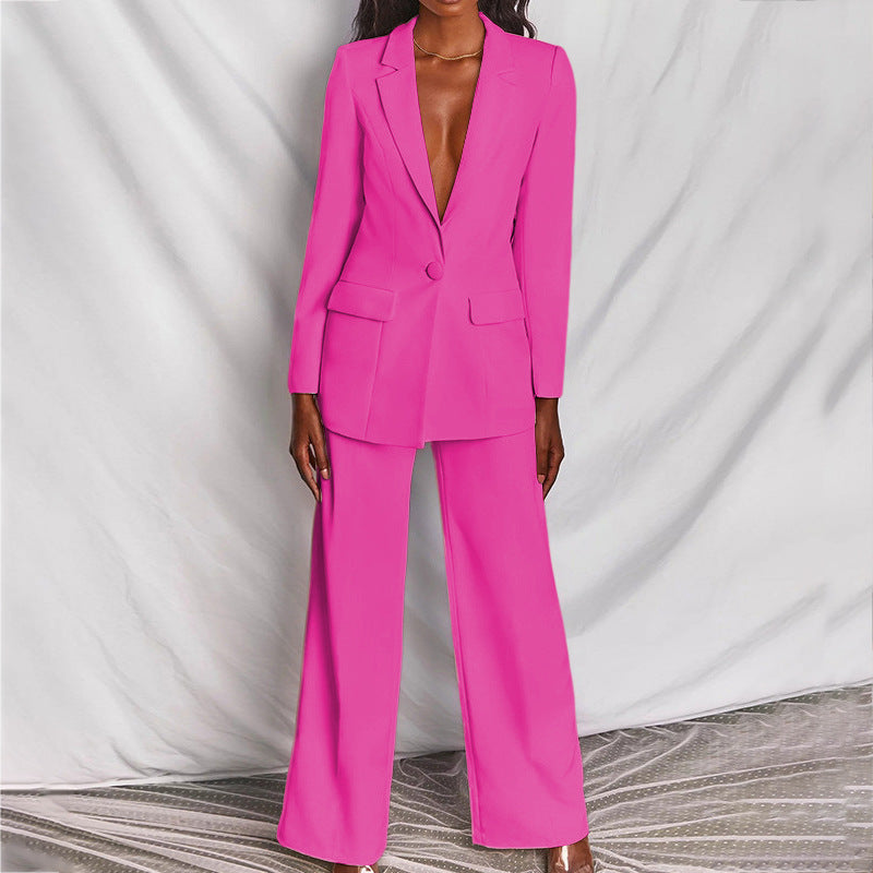 Bojana – Elegantni blazer i hlače od svile