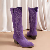 Klara – Elegantne Cowboy Čizme od Prirodne Kože