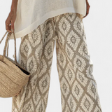 Darja – Elegantan boho set od svile i čipke