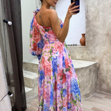 Maja – Lepršava Haljina od Svile s Elegantnim Siluetom