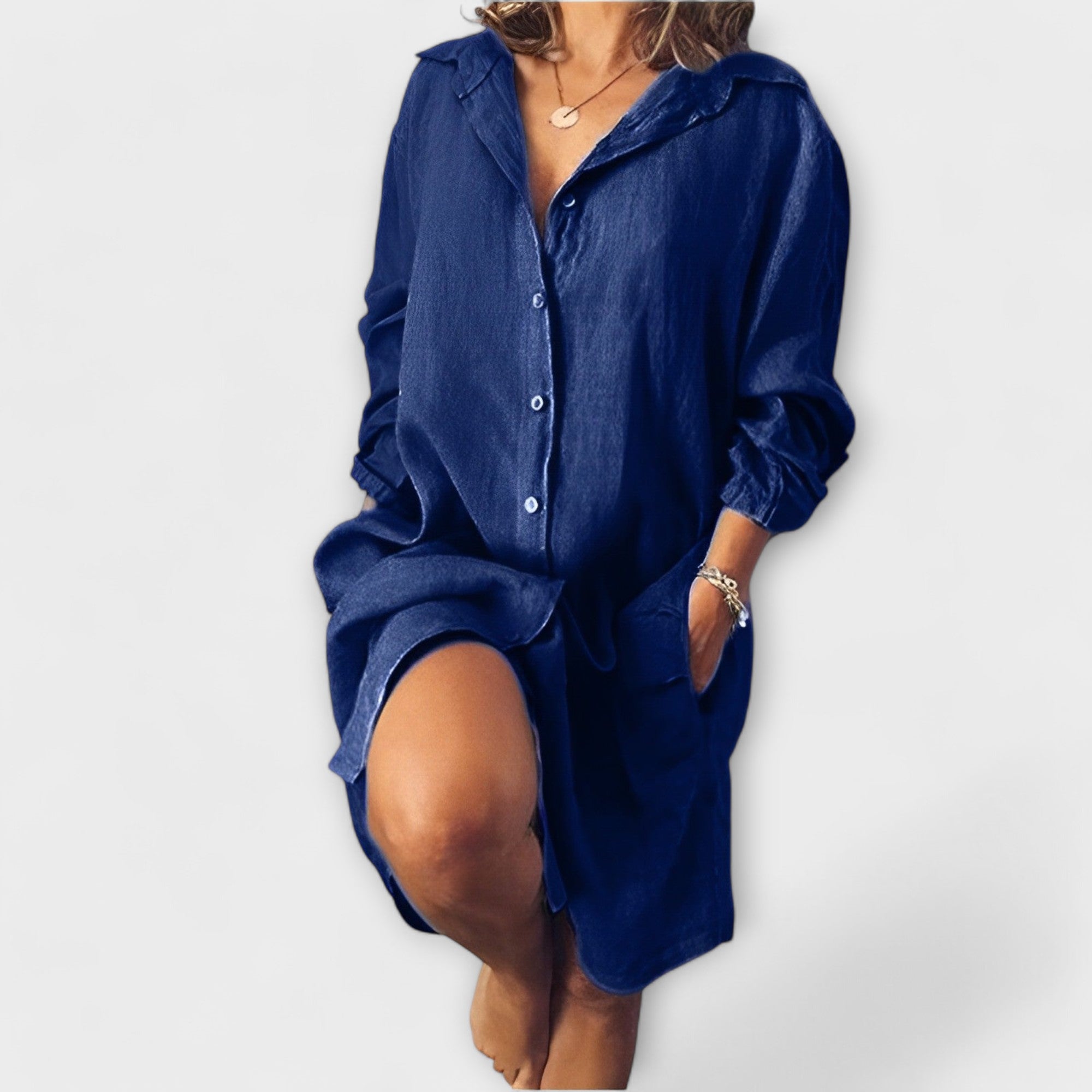 Alja – Elegantna lepršava bluza od lana