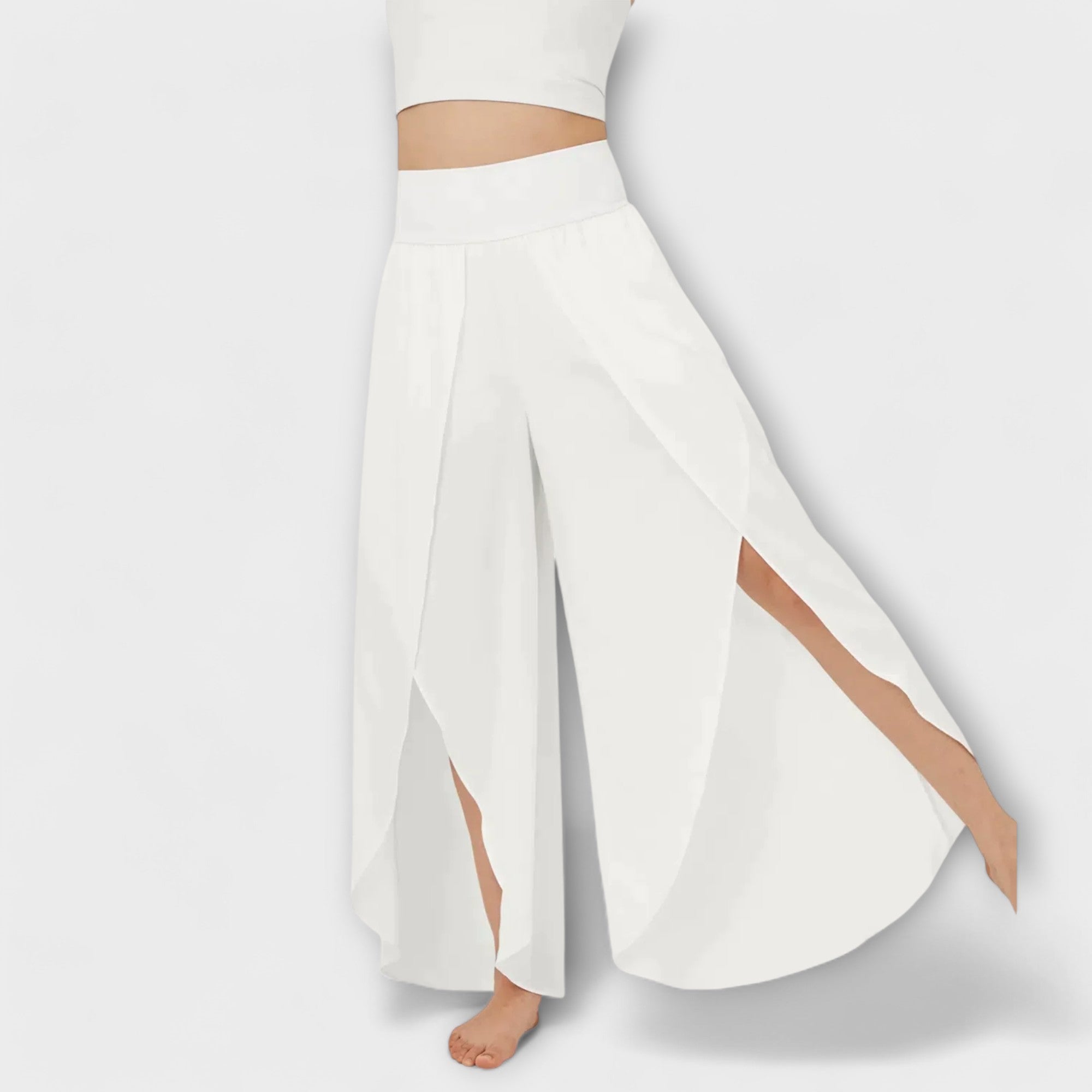Ines – Elegantne hlače od laganog pamuka