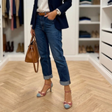 Kaja – Romantična vintage sandaleta s mašnom i remenčićem