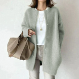 Jana – Midi kaput od svile s elegantnim detaljima