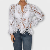 Alja – Elegantna asimetrična blusa od svile