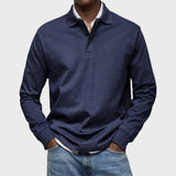 Matej – Elegantan Polo S Dugim Rukavima od Pamuka