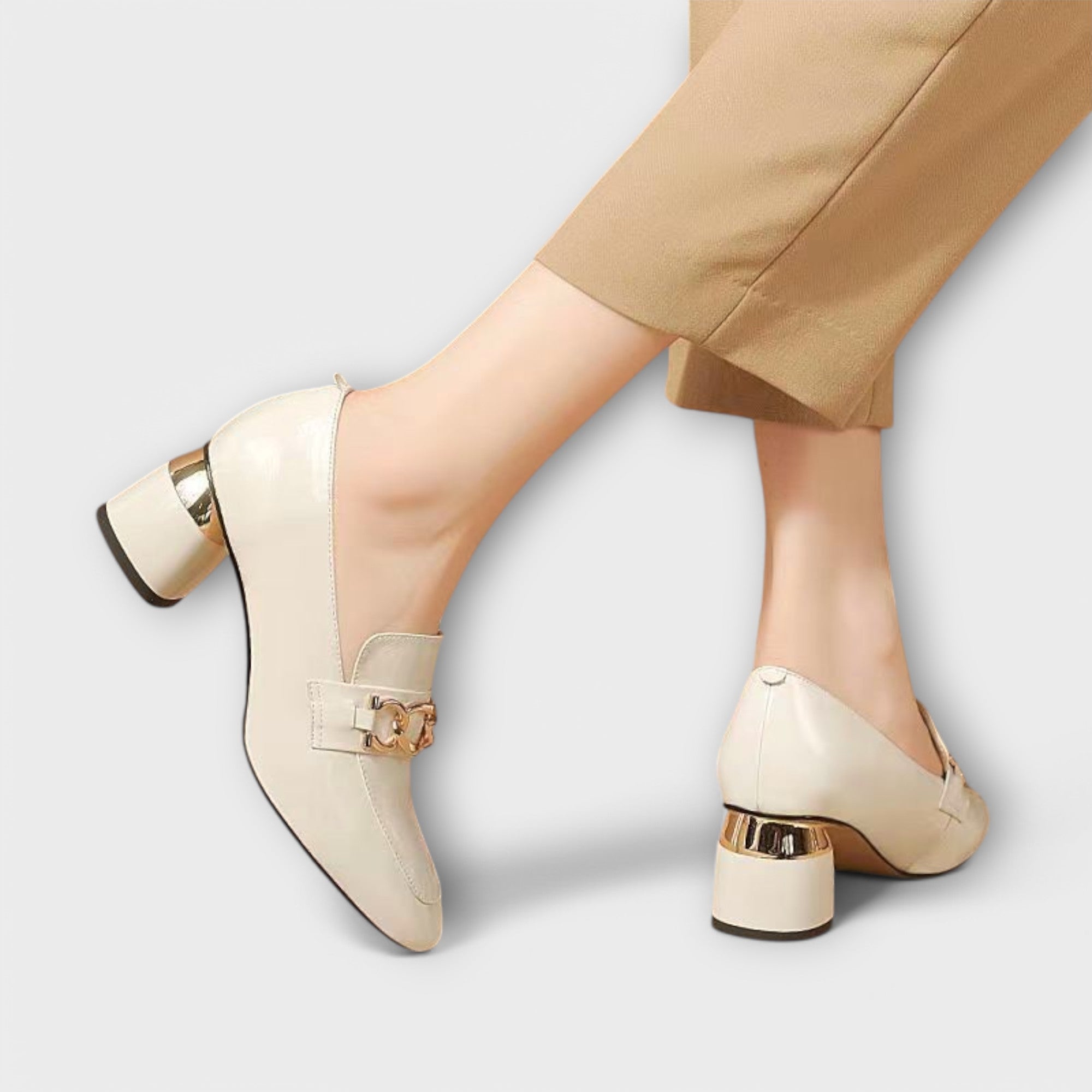 Alenka – Elegantan satenski loafers s sofisticiranim detaljima