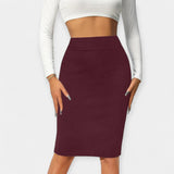 Marija – Elegantan midi suknja od svile