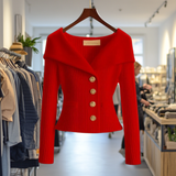 Jana – Elegantna pletena bluza od mekog pamuka
