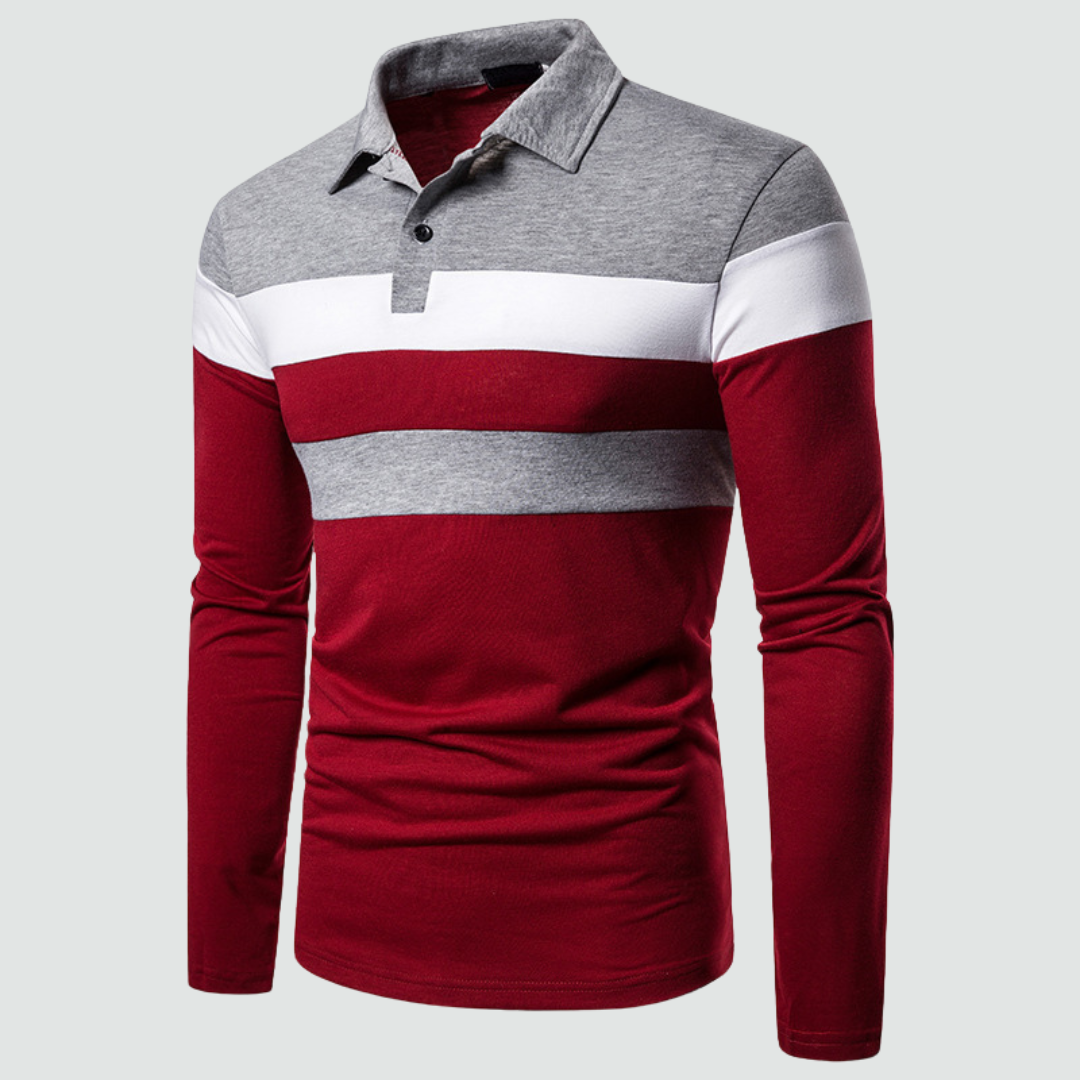 Jan – Elegantan Polo s Dugim Rukavima od Pamuka